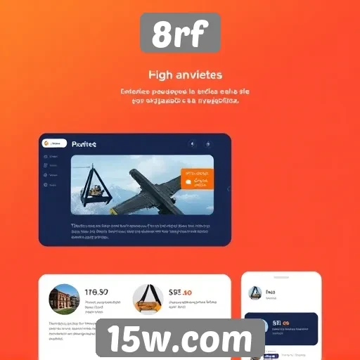Análise da interface do usuário no site 8rf